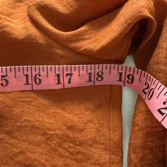 NANETTE Nanette Lepore Gingerbread Long Sleeve Blouse Size Small Casual Top Poly - Picture 10 of 12